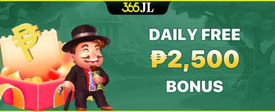 Daily Free ₱2,500 Bonus app screen